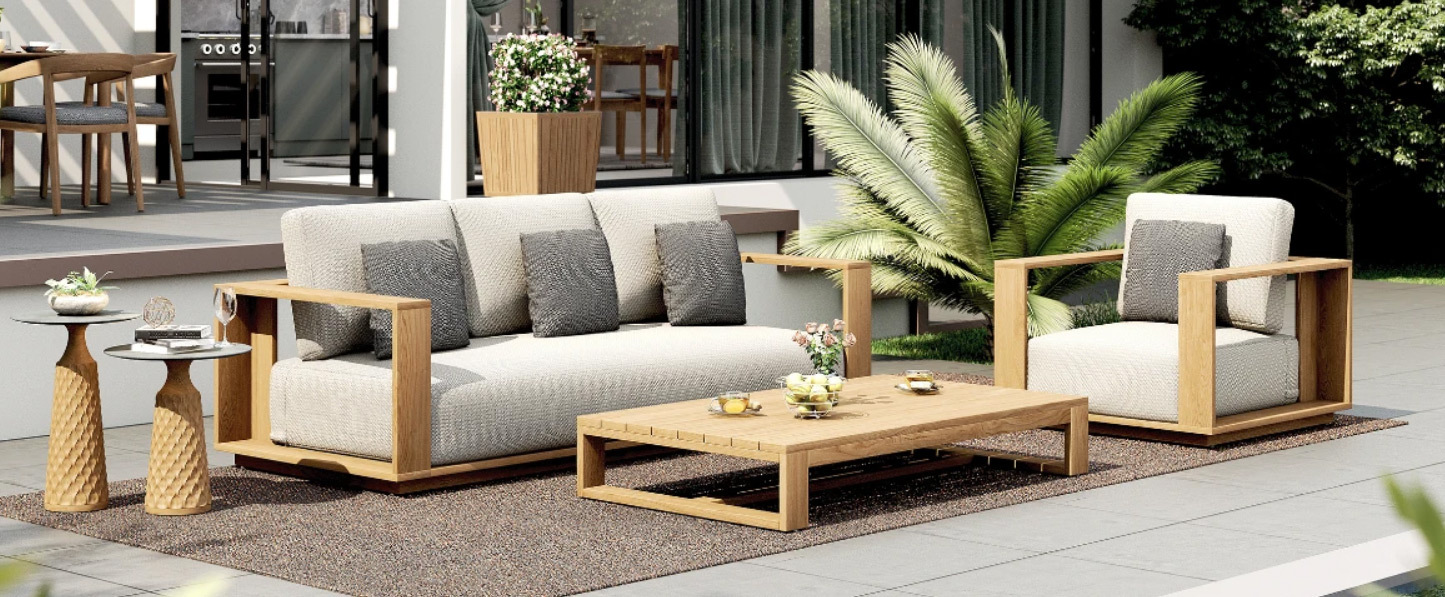 Outdoor furniture materials